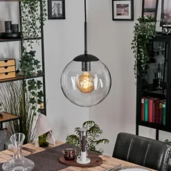 Gastor Suspension, Boule lumineuse 25 cm Clair, 1 lumière