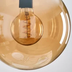 Gastor Suspension, Boule lumineuse 25 cm Ambre, 1 lumière