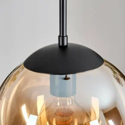 Gastor Suspension, Boule lumineuse 25 cm Ambre, 1 lumière