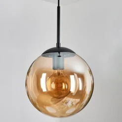 Gastor Suspension, Boule lumineuse 25 cm Ambre, 1 lumière