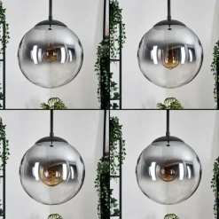 Gastor Suspension, Boule lumineuse 25 cm Clair, Fumé, 1 lumière