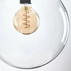 Gastor Suspension, Boule lumineuse 30 cm Clair, 1 lumière
