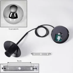 Gastor Suspension, Boule lumineuse 30 cm Fumé, 1 lumière