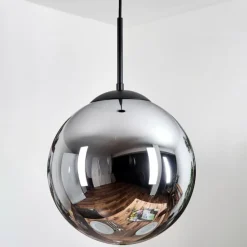 Gastor Suspension, Boule lumineuse 30 cm Fumé, 1 lumière