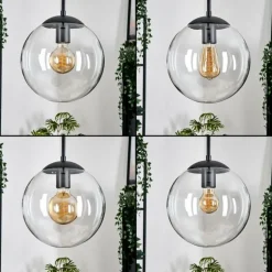 Gastor Suspension, Boule lumineuse Clair, 3 lumières