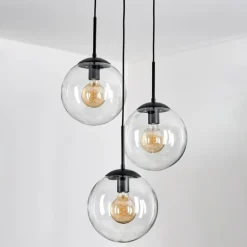 Gastor Suspension, Boule lumineuse Clair, 3 lumières
