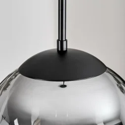 Gastor Suspension, Boule lumineuse Ambre, Clair, Fumé, 3 lumières