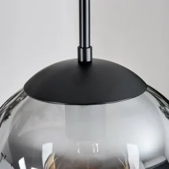 Gastor Suspension, Boule lumineuse Clair, Fumé, 3 lumières