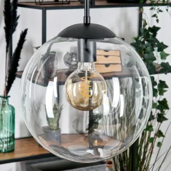 Gastor Suspension, Boule lumineuse, Suspension Clair, 2 lumières