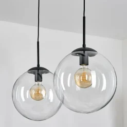 Gastor Suspension, Boule lumineuse, Suspension Clair, 2 lumières
