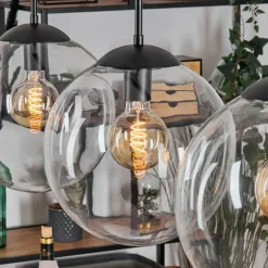 Gastor Suspension, Boule lumineuse, Suspension Clair, 3 lumières