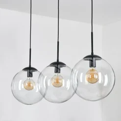 Gastor Suspension, Boule lumineuse, Suspension Clair, 3 lumières