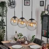 Gastor Suspension, Boule lumineuse, Suspension Ambre, Clair, 3 lumières