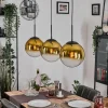 Gastor Suspension, Boule lumineuse, Suspension Or, Clair, 3 lumières