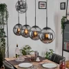 Gastor Suspension, Boule lumineuse, Suspension Fumé, 4 lumières