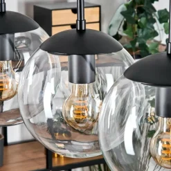 Gastor Suspension, Boule lumineuse, Suspension Clair, 5 lumières