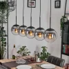 Gastor Suspension, Boule lumineuse, Suspension Clair, Fumé, 5 lumières
