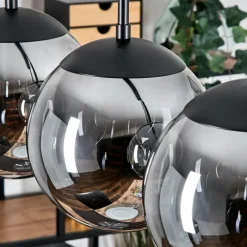 Gastor Suspension, Boule lumineuse, Suspension Fumé, 5 lumières