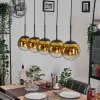 Gastor Suspension, Boule lumineuse, Suspension Or, Clair, 5 lumières