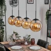Gastor Suspension, Boule lumineuse, Suspension Ambre, 4 lumières