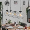 Gastor Suspension, Boule lumineuse, Suspension Clair, 4 lumières