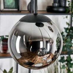 Gastor Suspension, Boule lumineuse, Suspension Fumé, 5 lumières