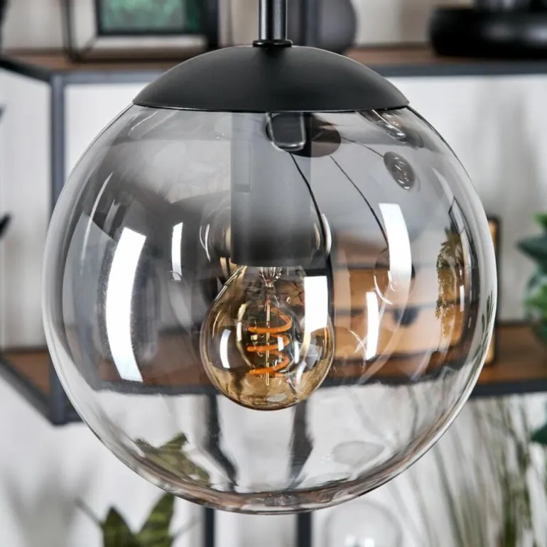 Gastor Suspension, Boule lumineuse, Suspension Clair, Fumé, 5 lumières