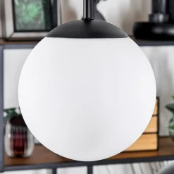 Gastor Suspension, Boule lumineuse, Suspension Blanc, 5 lumières