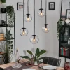 Gastor Suspension, Boule lumineuse, Suspension Clair, 5 lumières