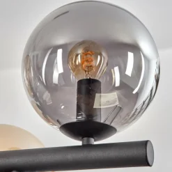 Gastor Suspension, Boule lumineuse, Suspension Ambre, Fumé, 10 lumières