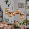 Gastor Suspension, Boule lumineuse, Suspension Ambre, 8 lumières
