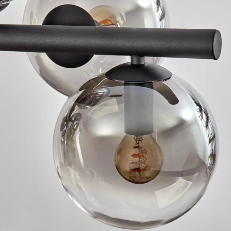 Gastor Suspension, Boule lumineuse, Suspension Clair, Fumé, 8 lumières