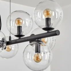 Gastor Suspension, Boule lumineuse, Suspension Clair, 10 lumières