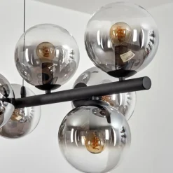 Gastor Suspension, Boule lumineuse, Suspension Clair, Fumé, 10 lumières