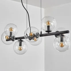 Gastor Suspension, Boule lumineuse, Suspension Clair, 8 lumières