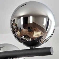 Gastor Suspension, Boule lumineuse, Suspension Chrome, Fumé, 10 lumières