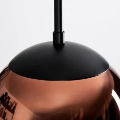 Gastor Suspension, Boule lumineuse, Suspension Cuivré, 1 lumière