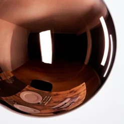 Gastor Suspension, Boule lumineuse, Suspension Cuivré, 1 lumière