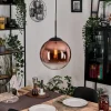 Gastor Suspension, Boule lumineuse, Suspension 30 cm Clair, Cuivré, 1 lumière