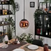 Gastor Suspension, Boule lumineuse, Suspension Clair, Cuivré, 1 lumière
