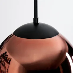 Gastor Suspension, Boule lumineuse, Suspension Cuivré, 1 lumière
