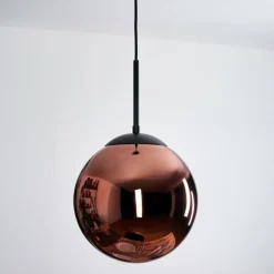 Gastor Suspension, Boule lumineuse, Suspension Cuivré, 1 lumière