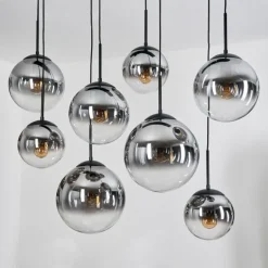 Gastor Suspension, Boule lumineuse, Suspension Clair, Fumé, 8 lumières