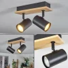 Gesteira Plafonnier, Spot de plafond Écru, Noir, 2 lumières