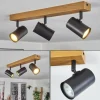 Gesteira Plafonnier, Spot de plafond Écru, Noir, 3 lumières