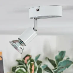 Gjedso Plafonnier, Spot de plafond LED Blanc, 1 lumière