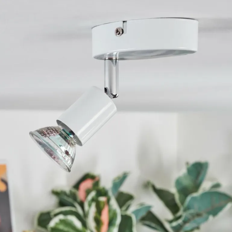 Gjedso Plafonnier, Spot de plafond LED Blanc, 1 lumière