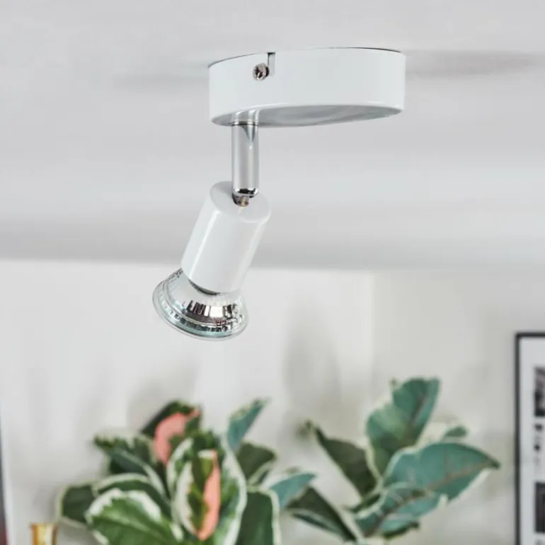 Gjedso Plafonnier, Spot de plafond LED Blanc, 1 lumière