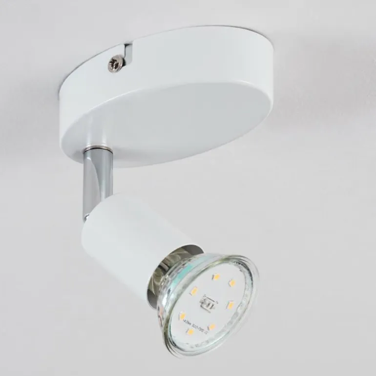Gjedso Plafonnier, Spot de plafond LED Blanc, 1 lumière