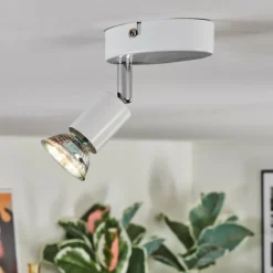 Gjedso Plafonnier, Spot de plafond LED Blanc, 1 lumière